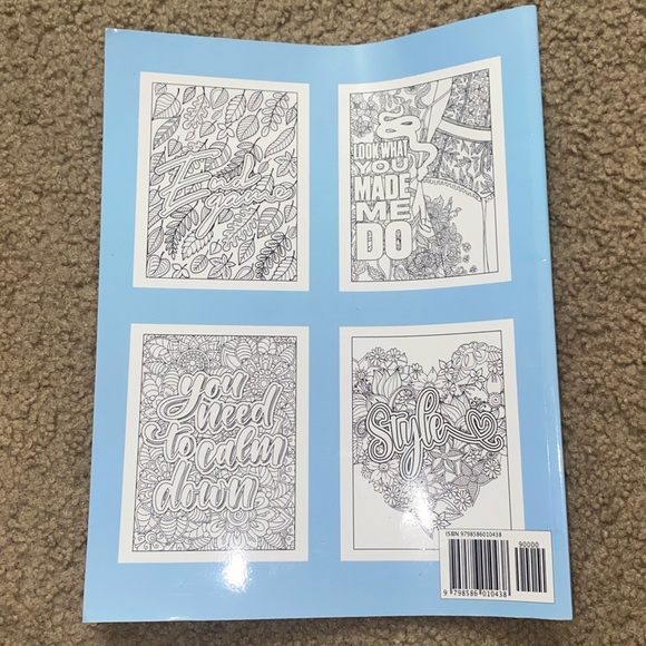 Taylor swift lover track list pins and coloring book - Picture 3 of 3